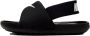 Nike Kawa Unisex Slippers en Sandalen Zwart Maat: 23.5 Plastic Foot Locker - Thumbnail 1