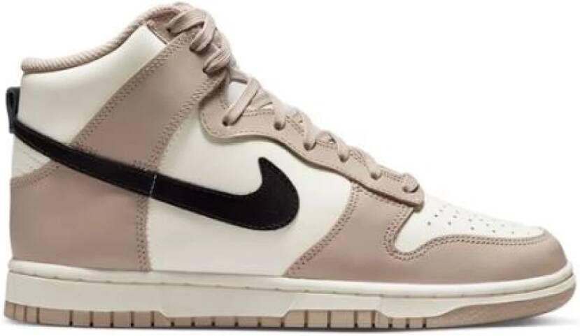 Nike Fossil Stone High-Top Sneakers (Dames) Beige Dames