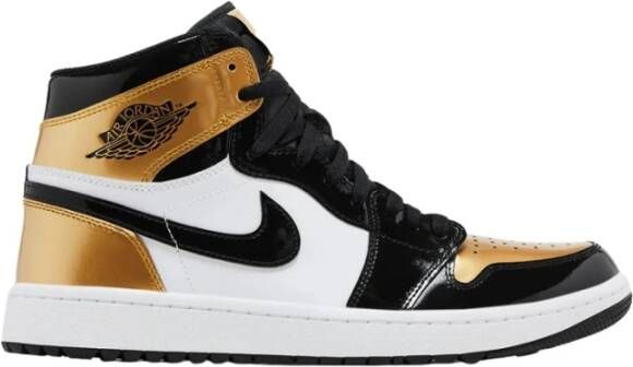 Nike Gouden Teen Retro Hoge Golf Sneakers
