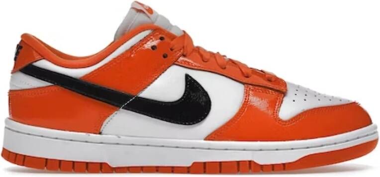 Nike Griezelige lage lak sneakers (W) Oranje Dames