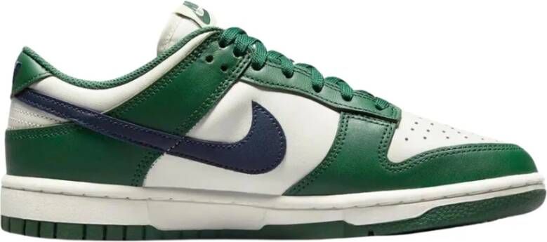 Nike Groen Marineblauw Retro Sneakers Green Dames
