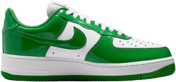 Nike Groene Patent Lage Sneakers