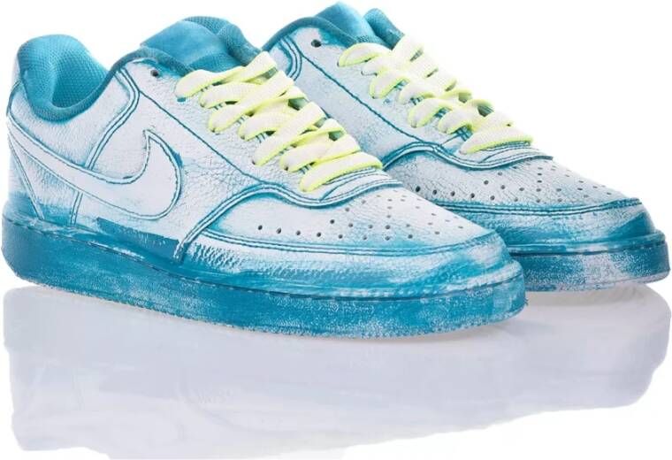 Nike Handgemaakte Lichtblauwe Sneakers Blue Heren