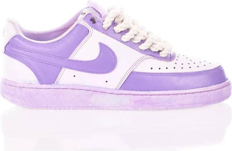 Nike Handgemaakte Violet Sneakers voor Dames Purple Dames