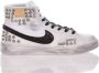 Nike Handgemaakte Witte Sneakers Aangepaste Schoenen Multicolor Heren - Thumbnail 1