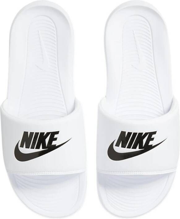 Nike Victori One Slide Sandalen Schoenen white black white maat: 47.5 beschikbare maaten:40 41 44 45 46 47.5 - Foto 9