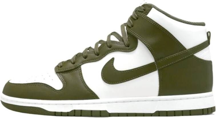Nike Cargo Khaki Hoge Top Sneakers (2021) Groen