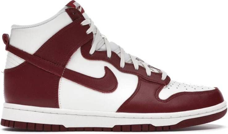 Nike High Sail Leren Sneakers White Heren