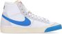 Nike Blazer Mid Pro Club White Photo Blue-White-Beach - Thumbnail 1