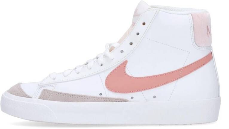 Nike Wmns Blazer Mid Basketball Schoenen white pink oxford black summit white maat: 36.5 beschikbare maaten:38.5 39 40.5 36.5 42 - Foto 10