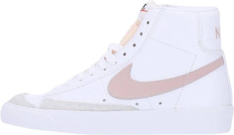 Nike Hoge Sneaker in Wit Roze Oxford White Dames