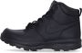 Nike Manoa Leather Heren Sneakers Black Black-Black - Thumbnail 2