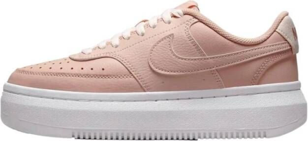 Nike Hoge Top Sneakers voor Dames Court Vision Roze Dames