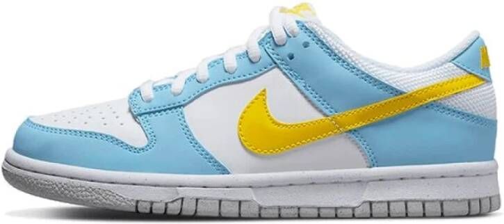 Nike Homer Simpson Dunk Low Sneakers Blauw Dames