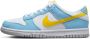 Nike Homer Simpson Dunk Low Sneakers Blauw Dames - Thumbnail 1