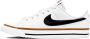 Nike Court Legacy Schoenen White Black Desert Ochre Gum Light Brown Kinderen - Thumbnail 1