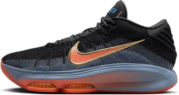 Nike G.t. Hustle 3 Heren Schoenen Zwart Maat: 40.5 Mesh Synthetisch Foot Locker