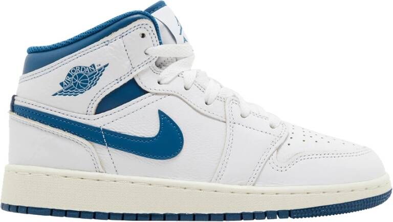 Nike Hoge Sneakers Jordan 1 Mid SE Industrial Blue (GS)