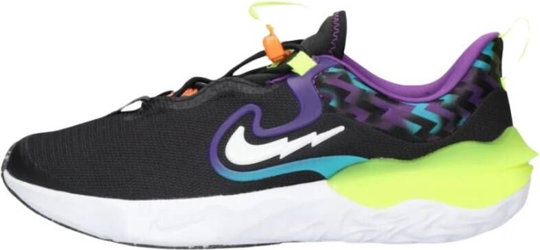 Nike Jongens Lage Top Run Flow Se Sneakers Black Heren