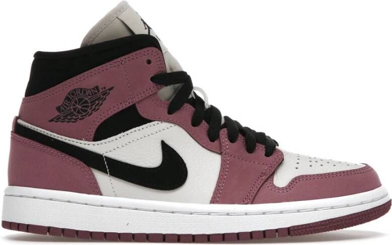 Nike Jordan 1 Mid SE Mulberry Claro Sneakers Rood Unisex