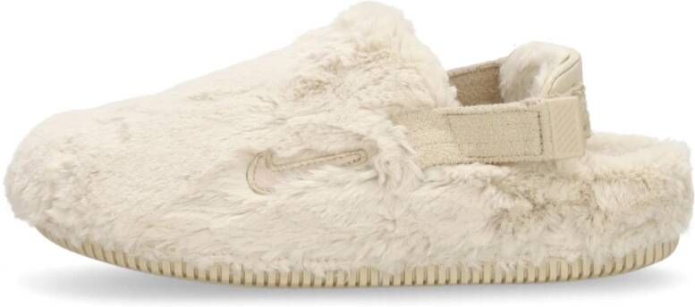 Nike Calm Dames Slippers en Sandalen Beige Maat: 40.5 Bont Foot Locker
