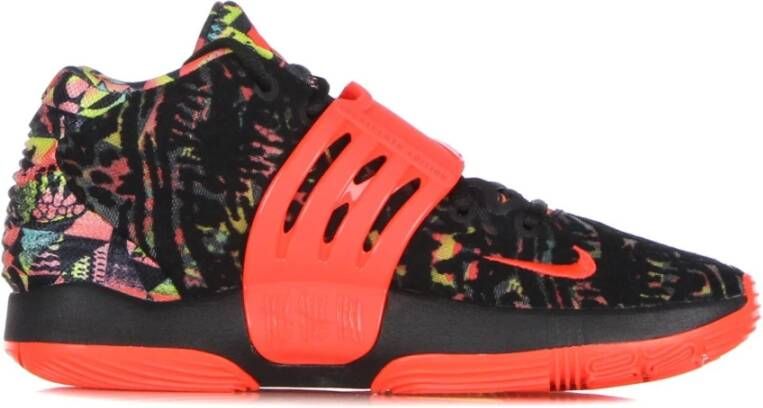 Nike Kd14 Basketbalsneaker Zwart Rood Geel Multicolor Unisex - Foto 2