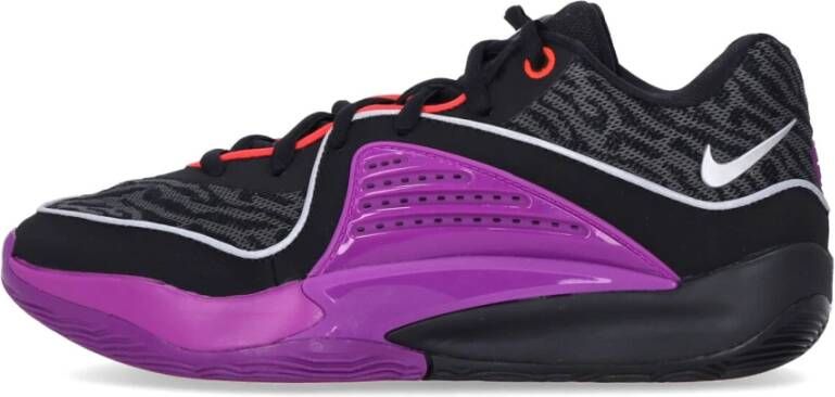 Nike Kd16 Basketbalschoen Zwart Paars Zilver