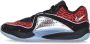 Nike Kd16 Basketbalschoen Zwart Zilver Rood - Thumbnail 1