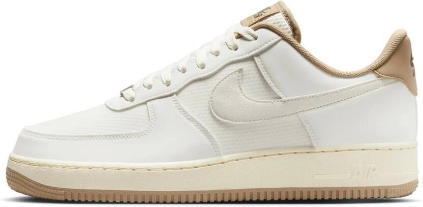 Nike Air Force Heren Schoenen Wit Maat: 41 Leer Foot Locker