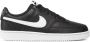 Nike Klassieke Court Vision Low Sneakers Zwart Heren - Thumbnail 1