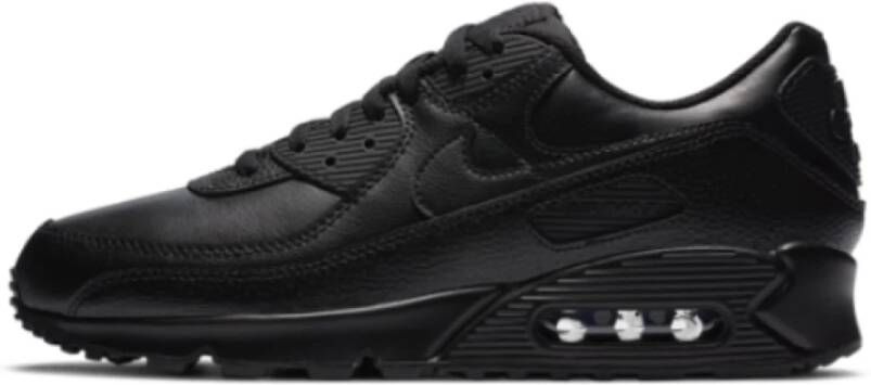 Nike Klassieke Leren Sneakers Black Heren