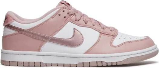 Nike Dunk Low basisschool Schoenen Pink Leer