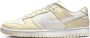 Nike "Coconut Milk Dunk Low Sneakers" Wit - Thumbnail 1