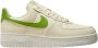 Nike Kokosmelk Leren Air Force Sneakers White Dames - Thumbnail 1