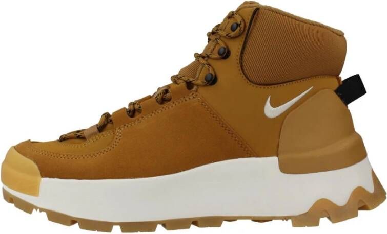 Nike Wmns Classic City Boot Boots Schoenen wheat sail black gum light brown maat: 40.5 beschikbare maaten:36.5 37.5 38 39 40.5