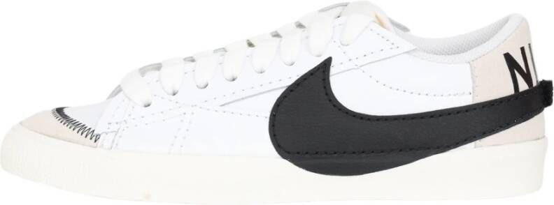 Nike Blazer Low '77 Jumbo Basketball Schoenen white black white sail volt team orange maat: 42 beschikbare maaten:42 - Foto 2