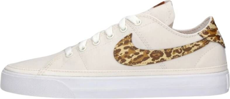 Nike Court Legacy canvas PT sneakers wit panter - Foto 3