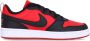 Nike Lage Court Borough Recraft Sneaker Rood Zwart Wit Red Dames - Thumbnail 1