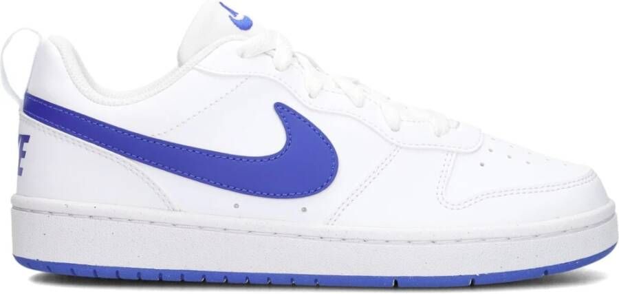 Nike Lage Court Borough Sneakers Blauw White Dames