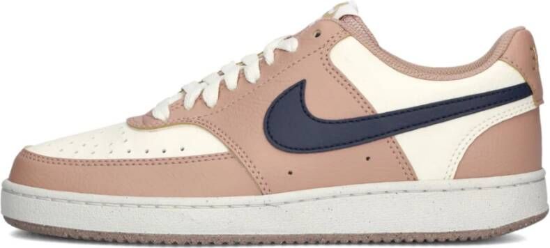 Nike Court Vision Low Next Nature Damesschoenen Roze