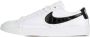 Nike Lage Damesschoen in Wit Zwart White Dames - Thumbnail 1