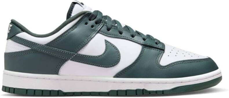 Nike Dunk Heren Schoenen Wit Maat: 41 Leer Foot Locker