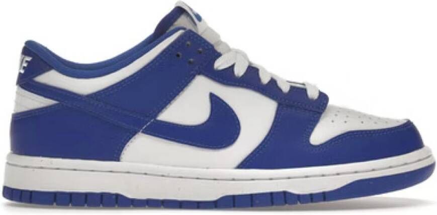 Nike Lage Leren Sneakers Blauw Dames