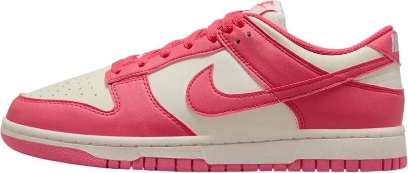 Nike Dunk Dames Schoenen Roze Maat: 38.5 Leer Foot Locker