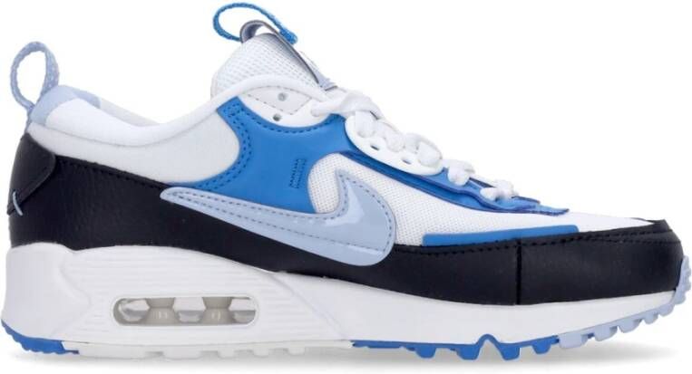 Nike Wmns Air Max 90 Futura Running Schoenen summit white cobalt bliss light photo blue maat: 41 beschikbare maaten:36.5 37.5 38.5 39 40.5 41 - Foto 3