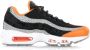 Nike Lage Schoen in Zwart Graniet Oranje Multicolor Heren - Thumbnail 1