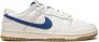 Nike Blauwe Zeil Sneakers Dunk Low Stijl White Dames - Thumbnail 12