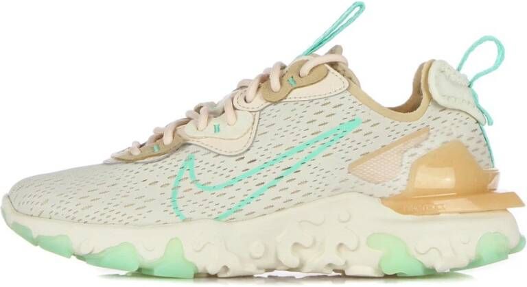 Nike Lage Sneaker Dames in Pearl White Green Glow Sesame Multicolor Dames