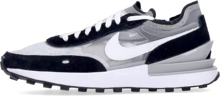 Nike Lage Sneaker Grijs Fog Mesh Suède