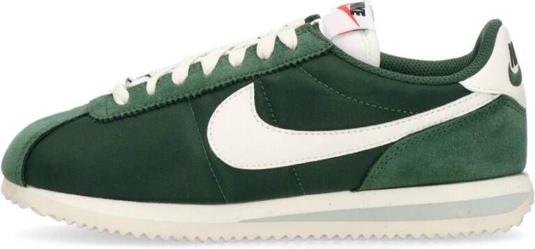 Nike Lage Schoen Vetersluiting Licht Zilver Green Heren